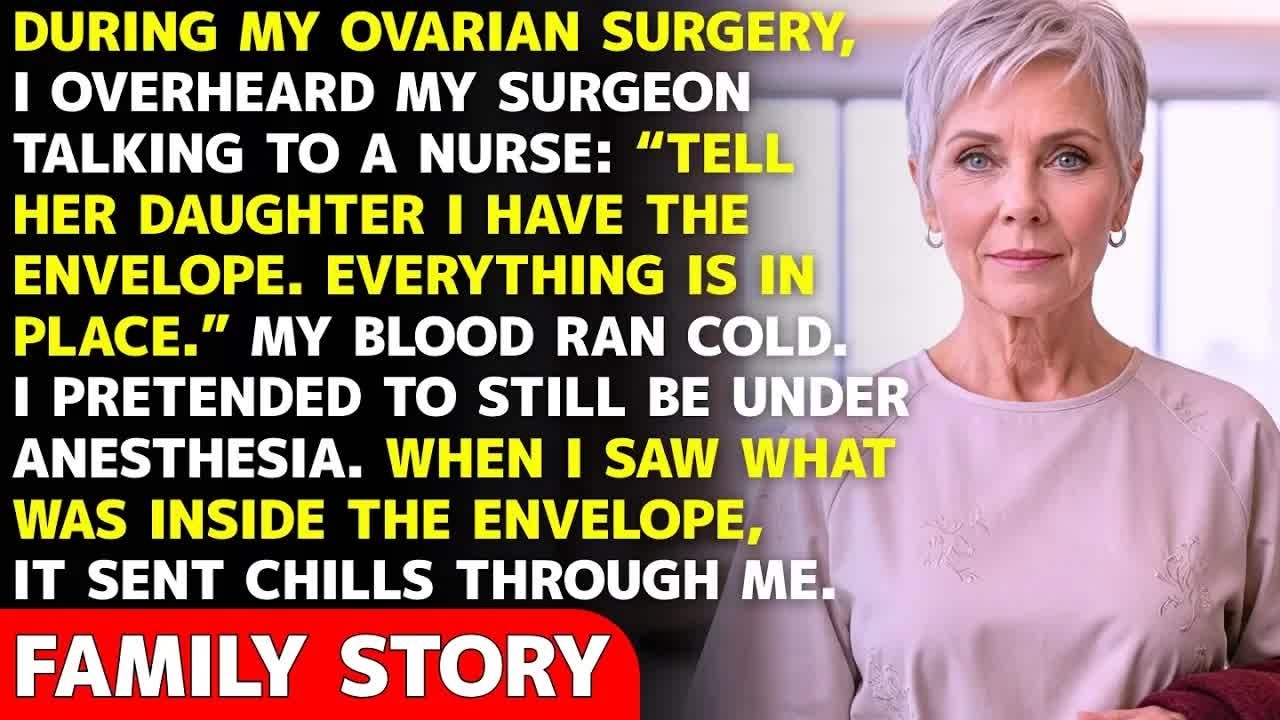 During My Ovarian Surgery, I Overheard My Surgeon： “Tell Her Daughter I Have the Envelope”