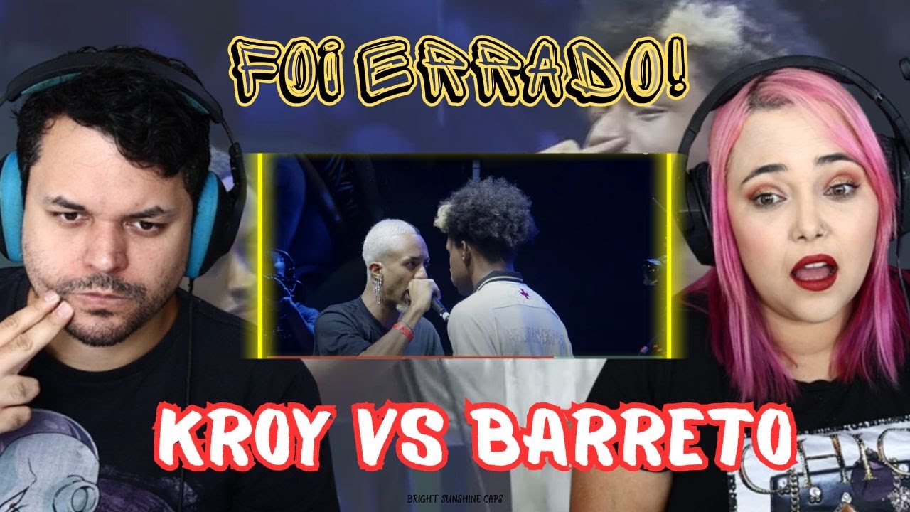 DISCORDAMOS!!! KROY VS BARRETO - BATALHA ESTADUAL SP ‹ REACT ›