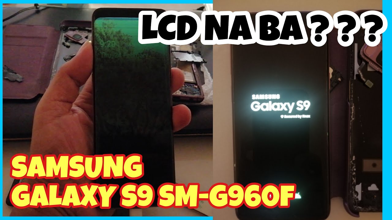 SAMSUNG S9, S9+, NOTE 9 FLICKERING SCREEN, YELLOW SCREEN, GREEN SCREEN FIXED WITHOUT LCD REPLACEMENT