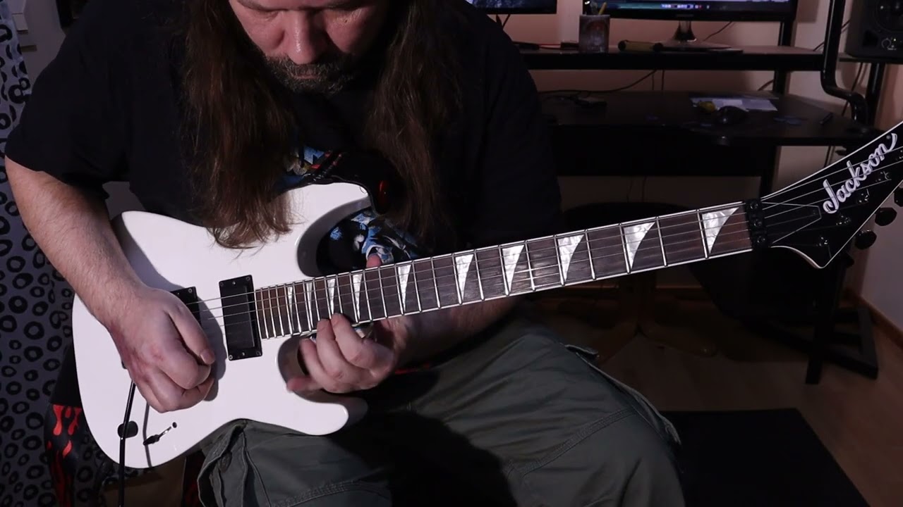 IRON MAIDEN RUN SILENT RUN DEEP SOLO COVER