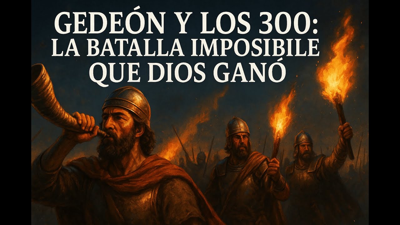 “Gedeón y los 300: La Batalla Imposible que Dios Ganó”