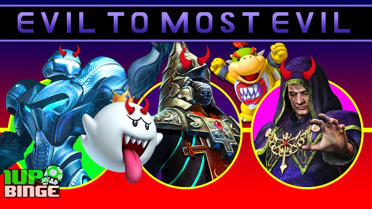 Gamecube Villains: Evil to Most Evil