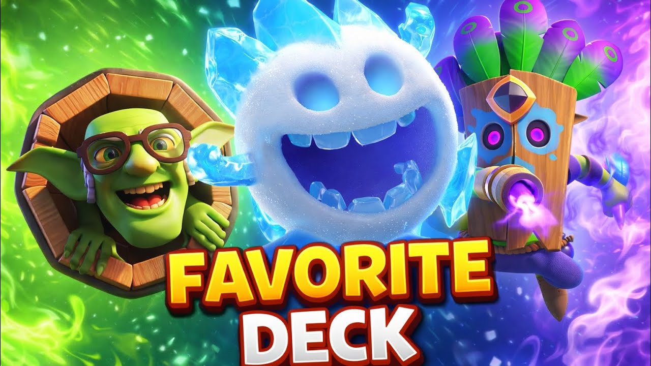 This is My Favorite  Deck in Clash Royale 😍