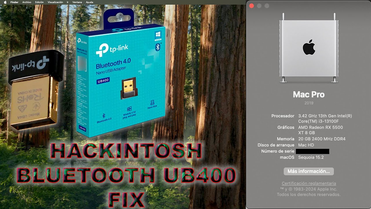 Como habilitar Bluetooth broadcom Tp-link 4.0 en hackintosh _ Olarila_bootloader opencore.