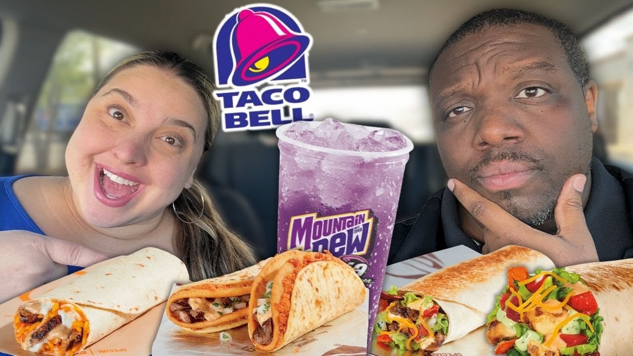 We ATE Taco Bell's BRAND NEW Menu Items! [Food Review]