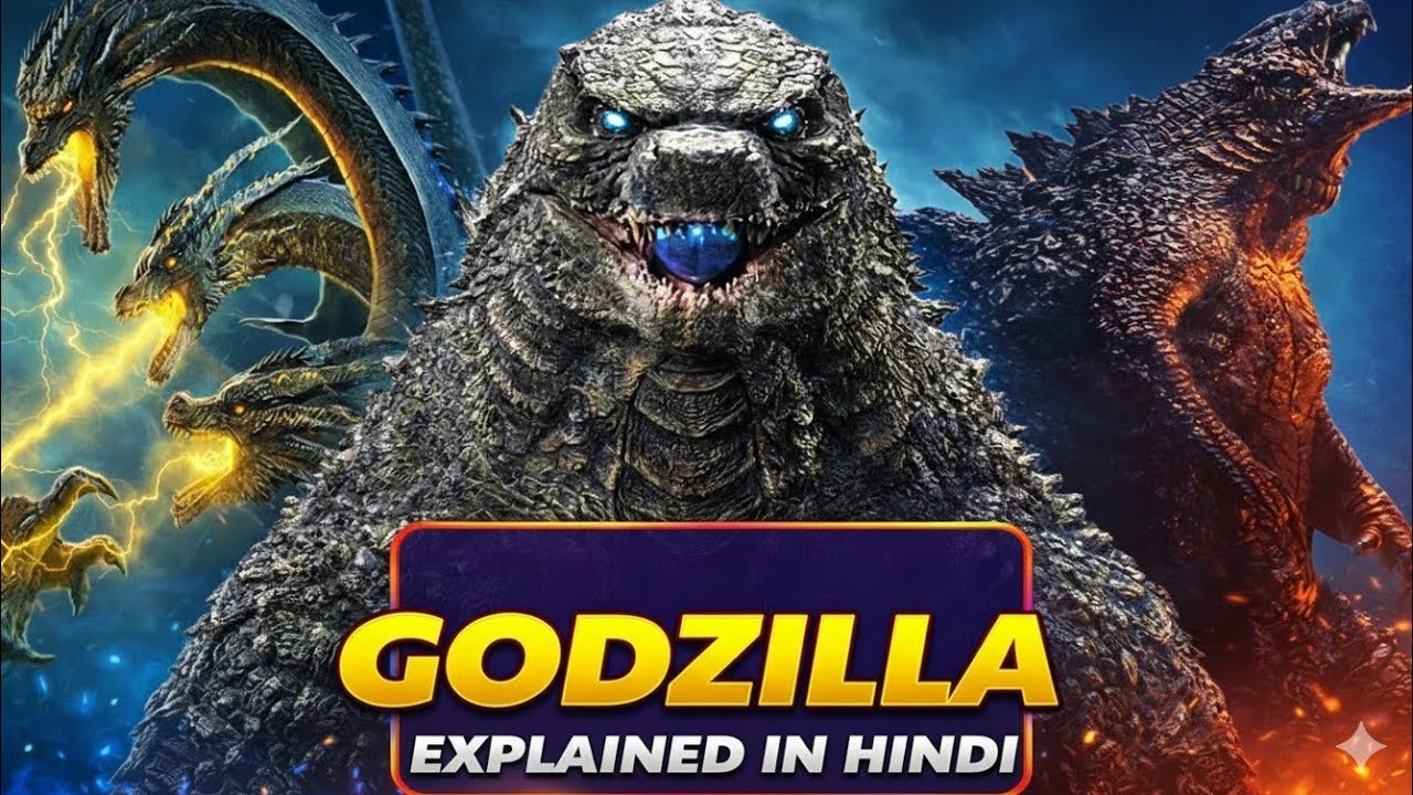 Godzilla Fights With Dangerous Monster To Save the Human Explain in HIndi | Godzilla Save the World