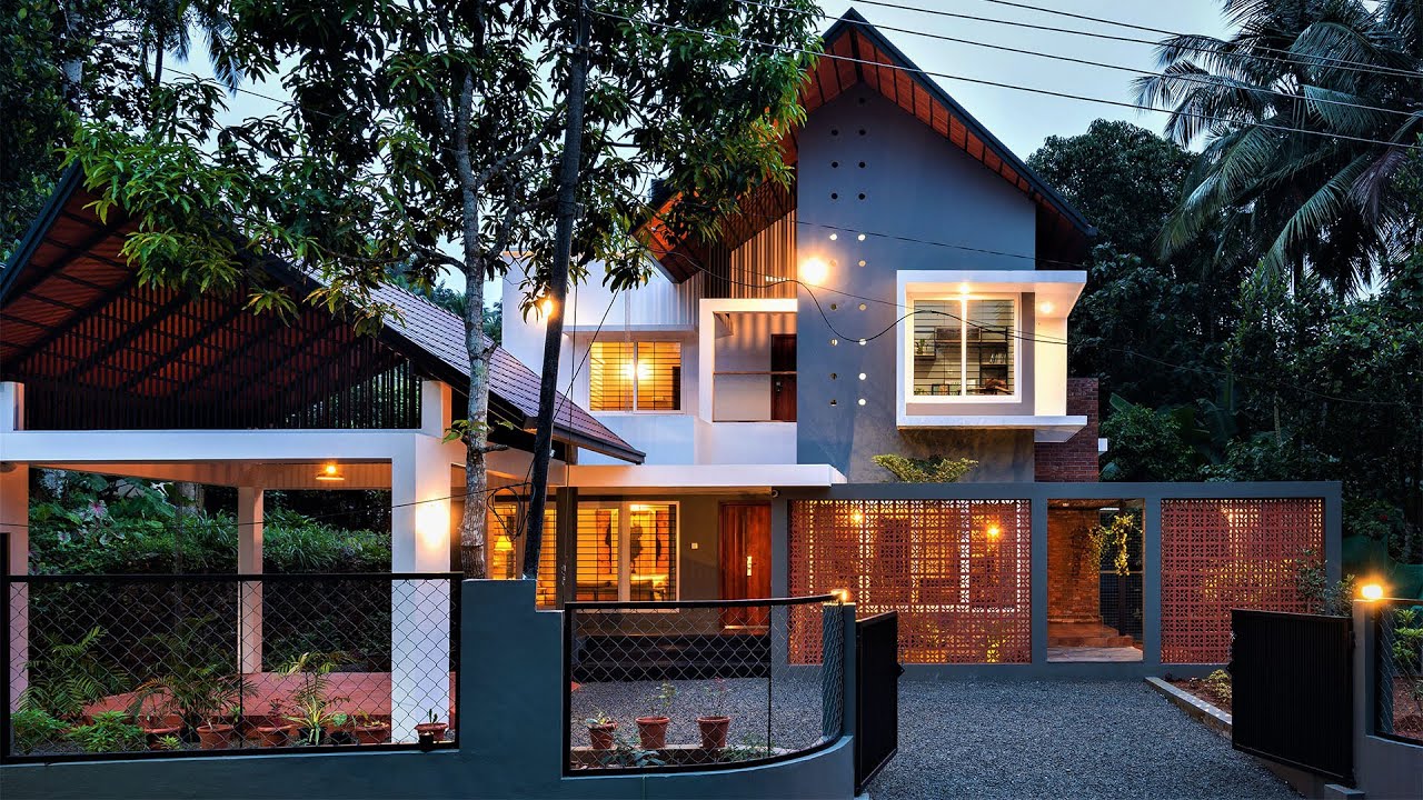 SMALL TO BIG 250sqm/2700sqft This House Creating Positive vibes Modern  Minimal Desing - Jali Walls