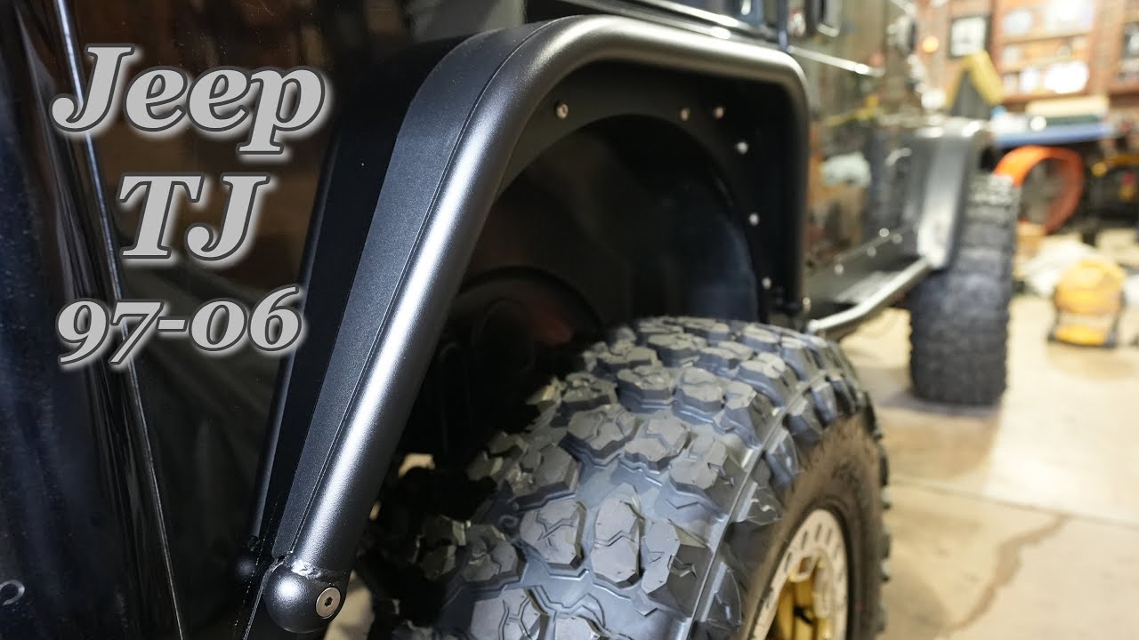 Metalcloak Fender Flare on Jeep TJ 1997-2006 (Building a Better TJ)