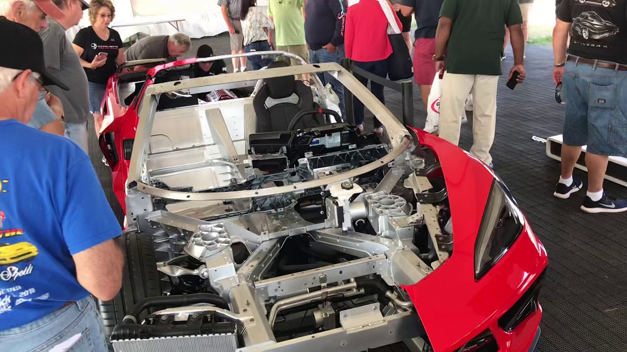 2020 Corvette Cutaway Displays
