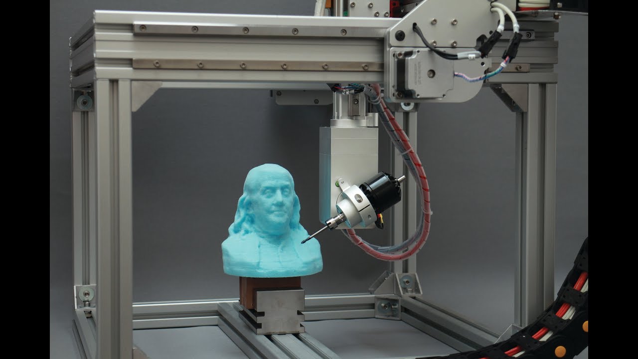 5AXISMAKER - CASE STUDY 01 / Sculpting a Bust
