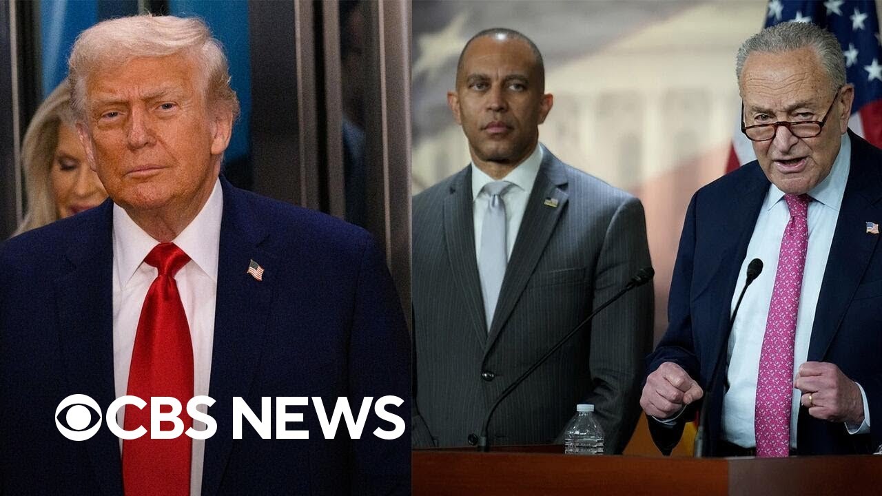 Trump cancels meeting with Schumer and Jeffries as government shutdown hangs in the balance