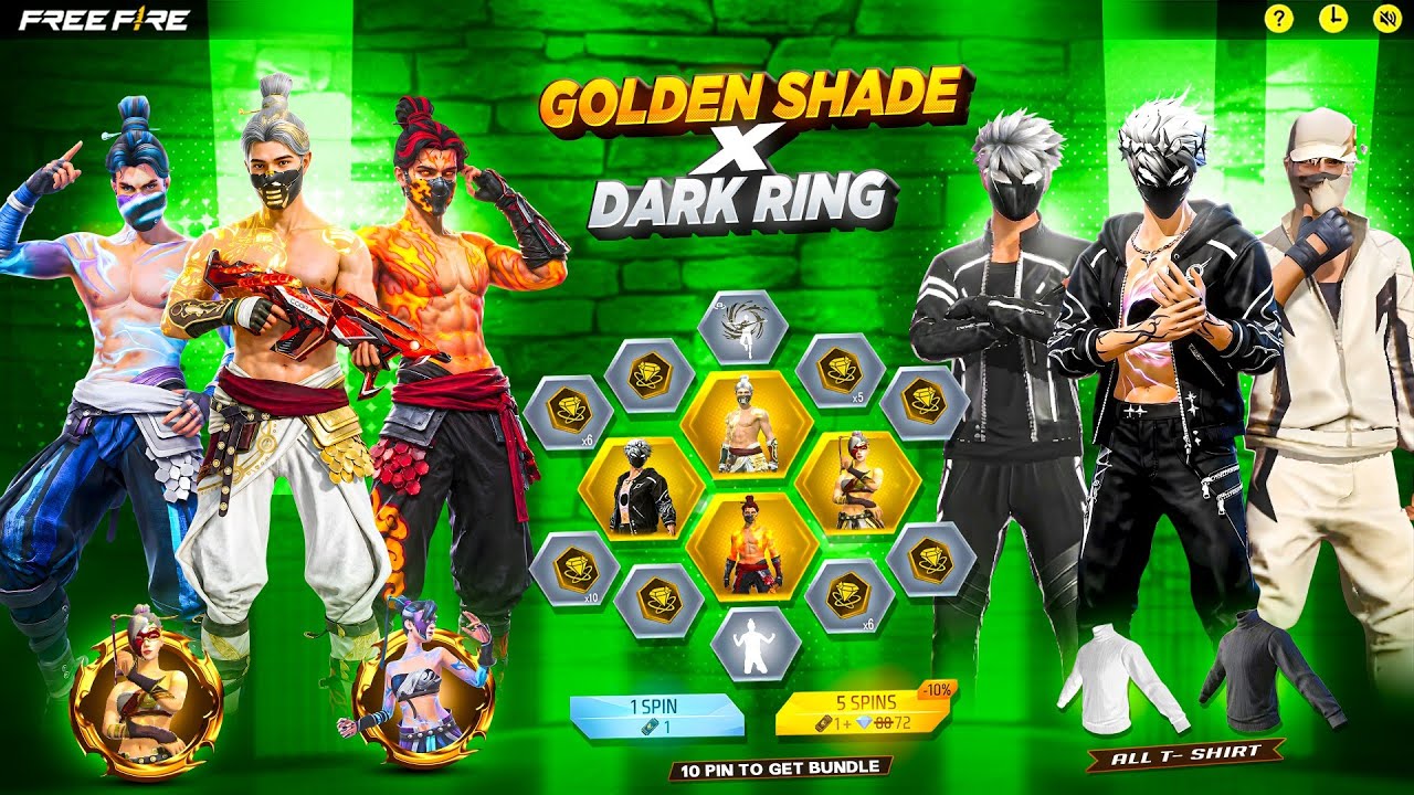 Golden Shade Bundle Return Confirm✅ ফাইনালি আসছে 😍 | Ff New Event Bd Server | Free Fire New Event