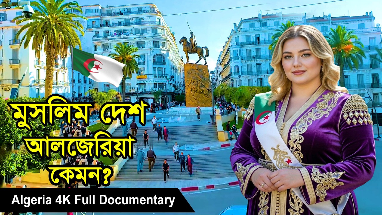 মুসলিম দেশ আলজেরিয়া কেমন? Algeria 4K Full Documentary