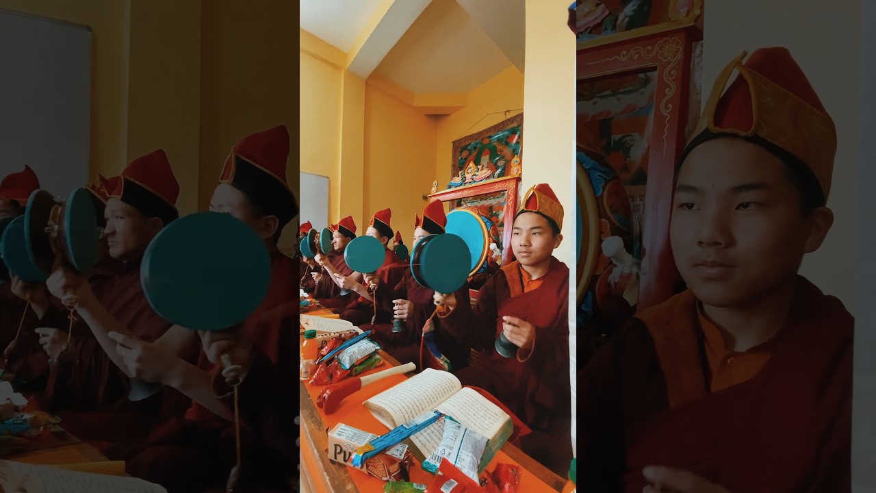 Chodtsok chanting by Jonang monastery monks