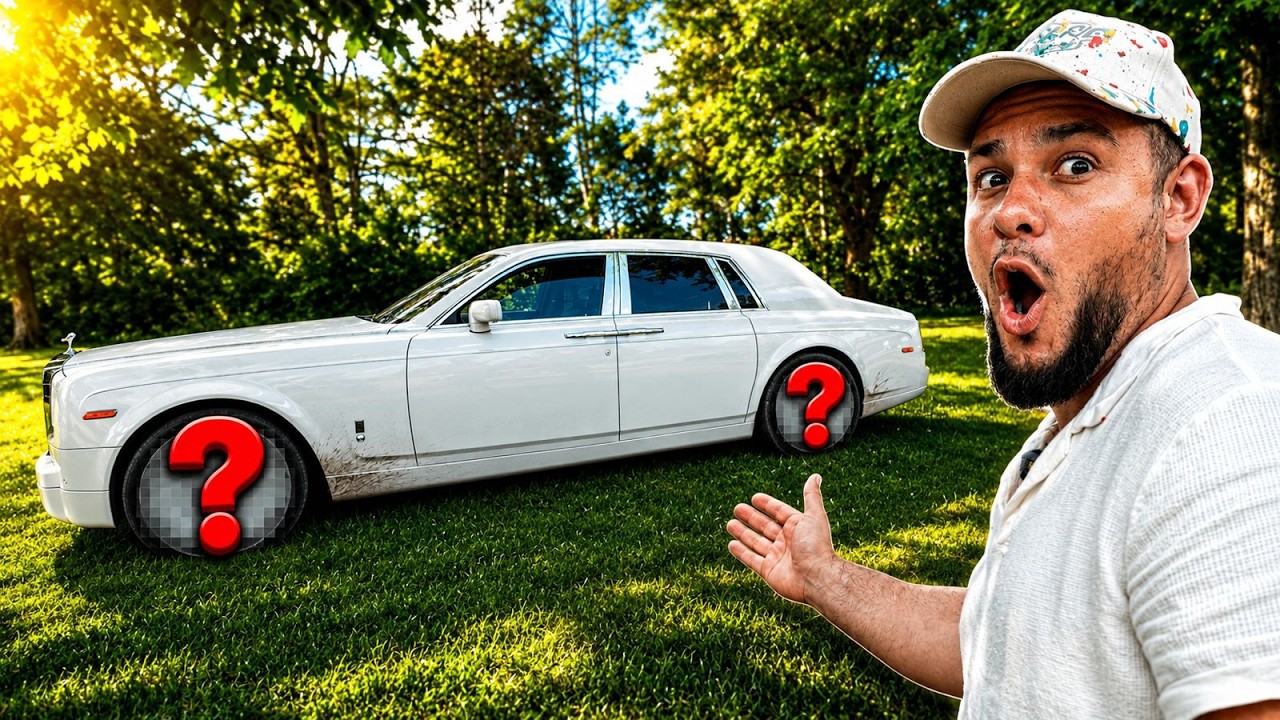 Je transforme la Rolls Royce de ma m&egrave;re !