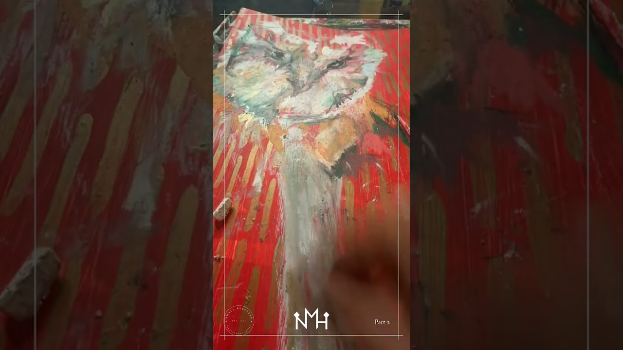 Behind The Art: 'A Portrait Of An Owl' Part 2 with Noreen MH
