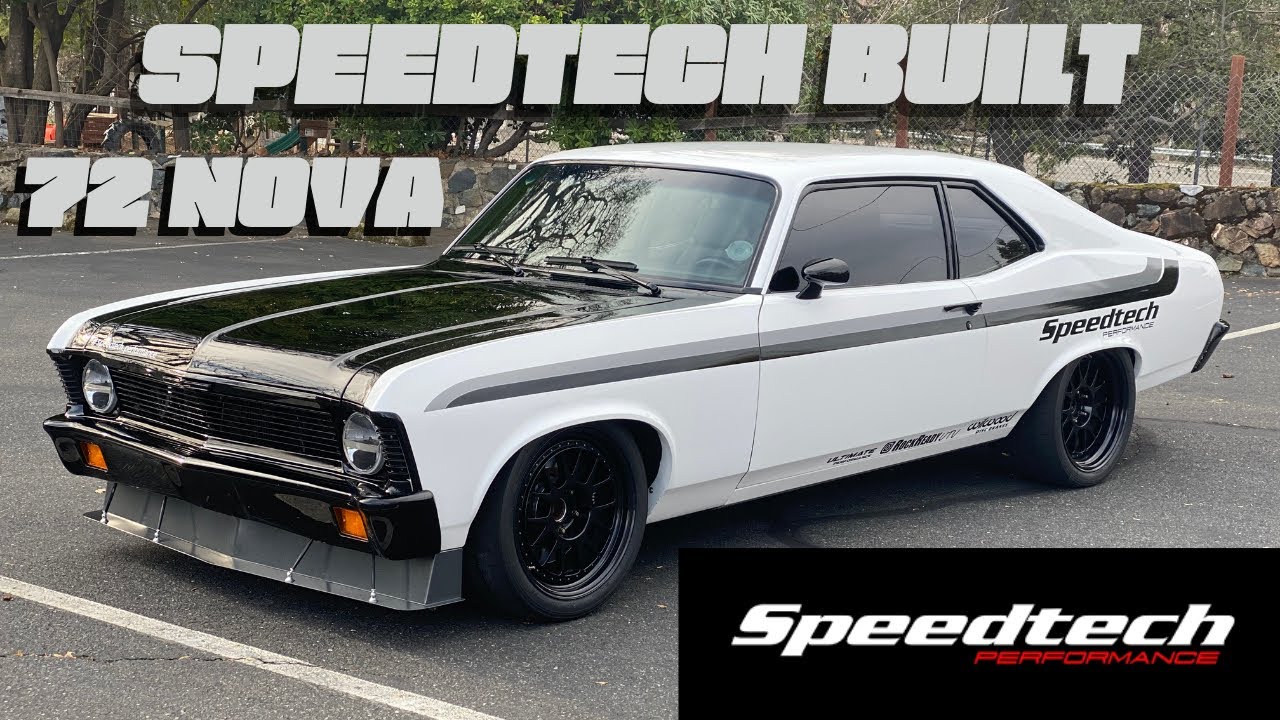 Chevrolet Nova Чарльза Хаффайнса 1972 года, построенный Speedtech Performance