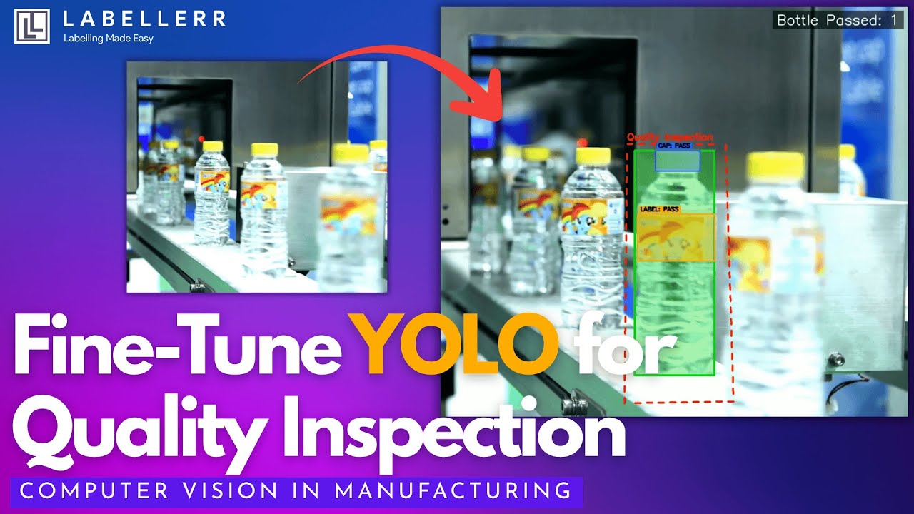 Усовершенствованная система YOLO для контроля качества | Искусственный интеллект в производстве