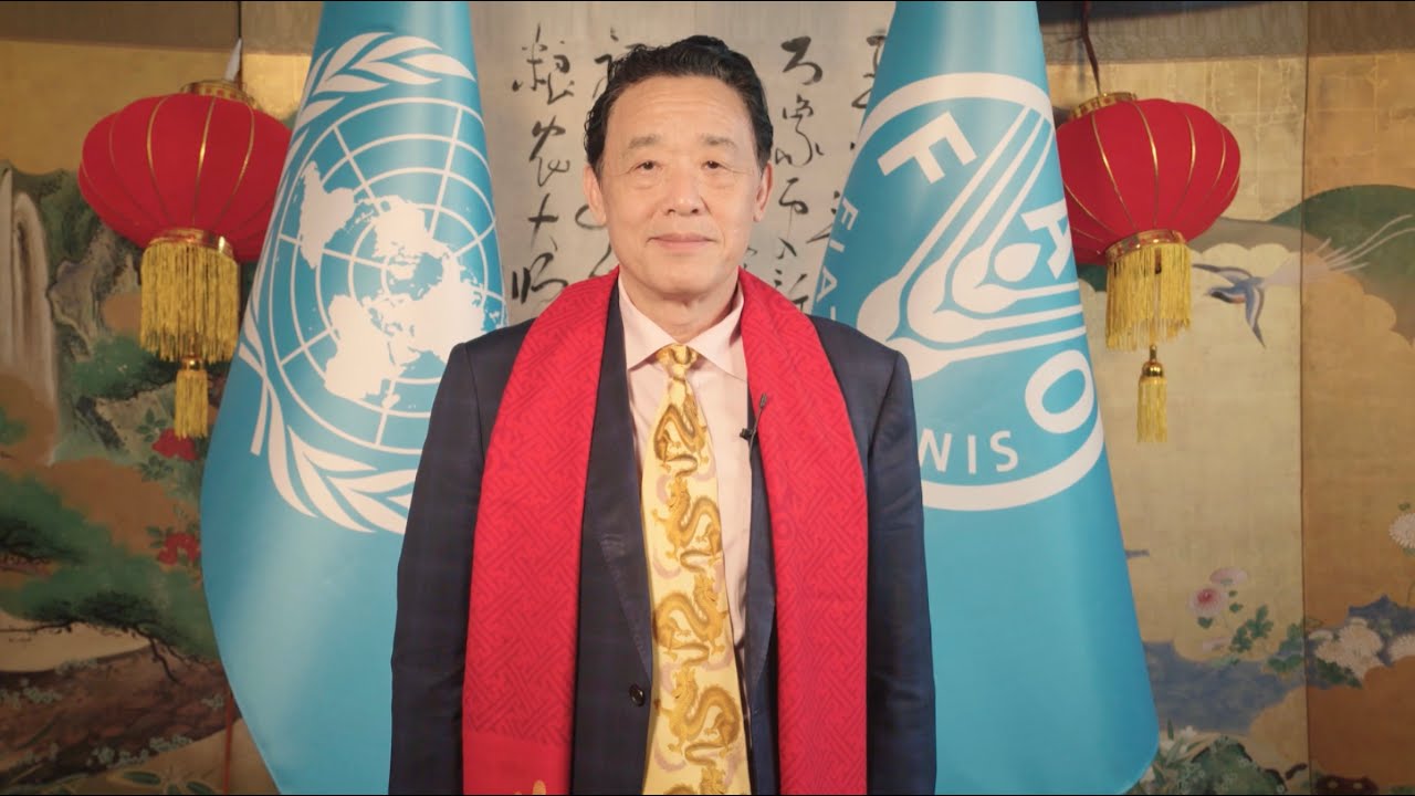 FAO Director-General QU Dongyu’s Chinese Lunar New Year Video Message 2024