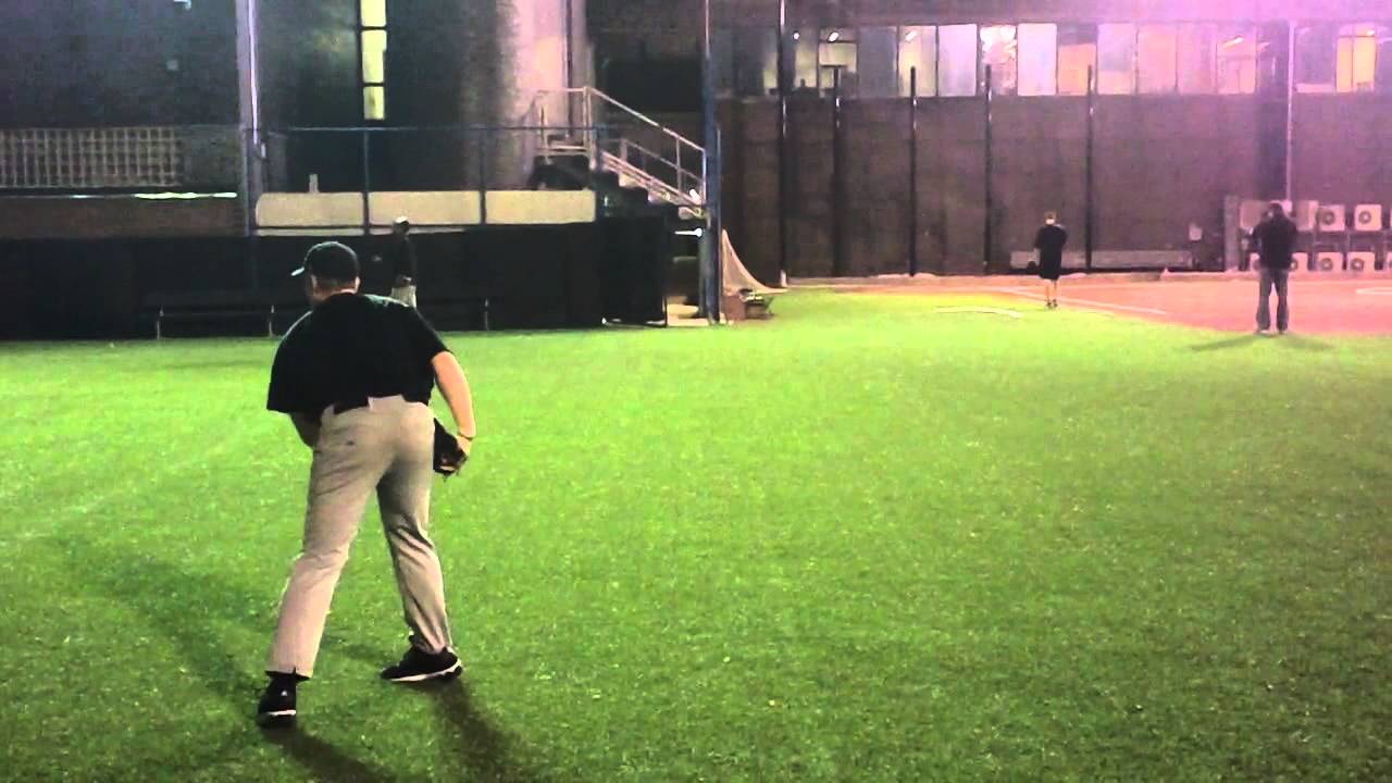 Step Behind Throwing Drill