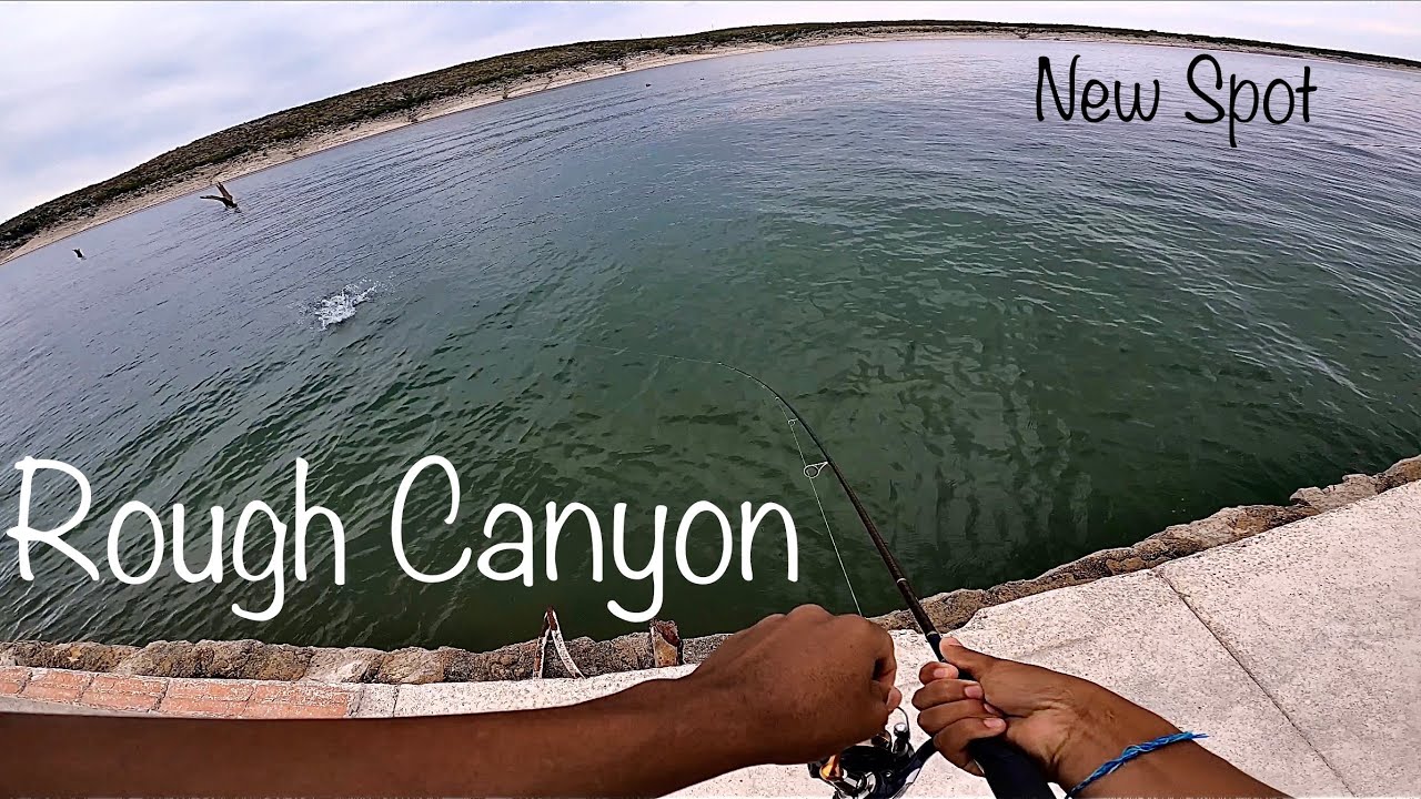 Fishing ROUGH CANYON for the First Time (Lake Amistad)