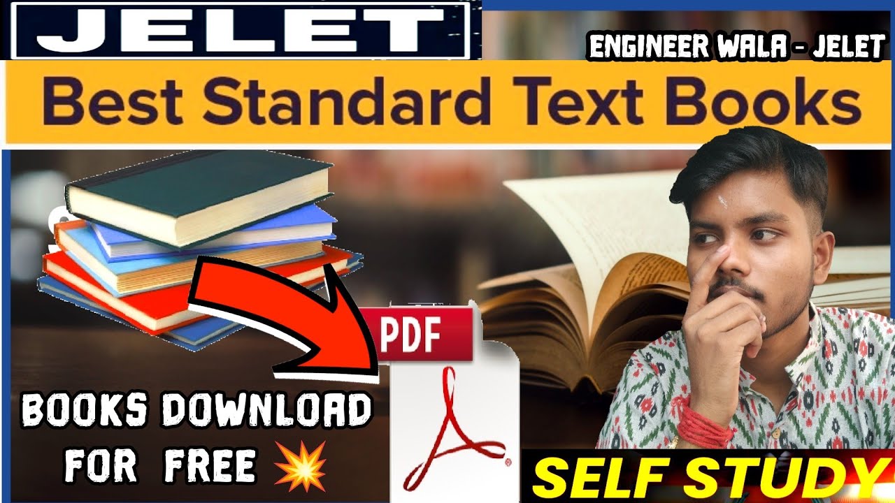 🔴JELET 2024 - Best Book for wbjee jelet । jelet 2024 best books।  Free books  PDF @engineerwala8634