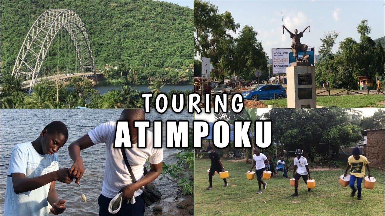 Touring the beautiful town of Atimpoku -Eastern Region