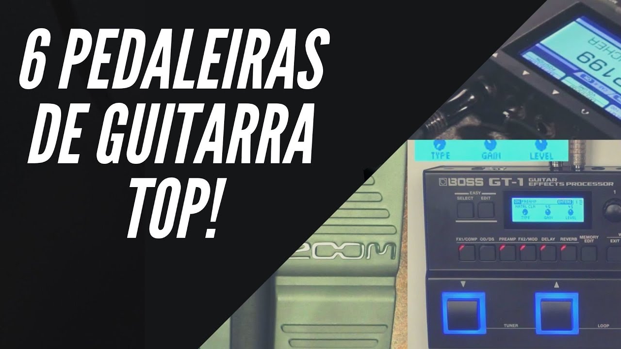 6 PEDALEIRAS DE GUITARRA QUE VALEM A PENA