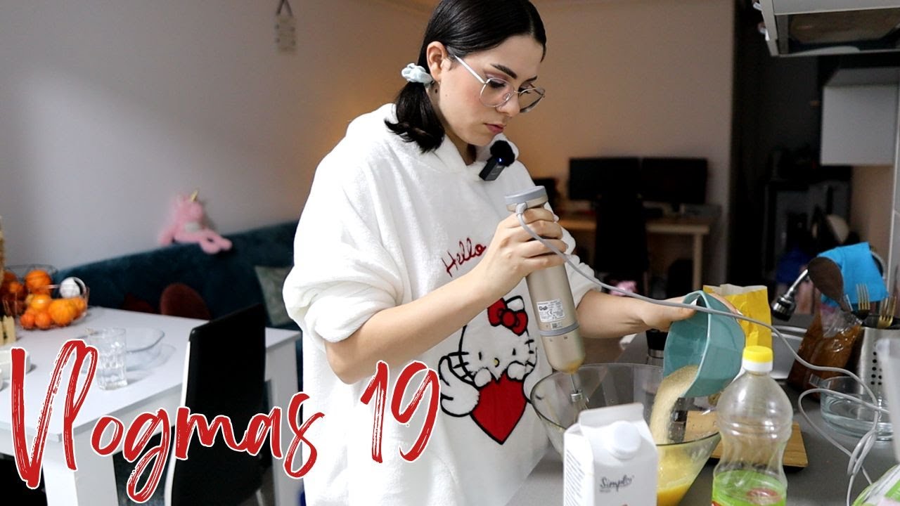 Vlogmas 19 ❤️ Gătesc prăjitura copilăriei: tartă cu vișine