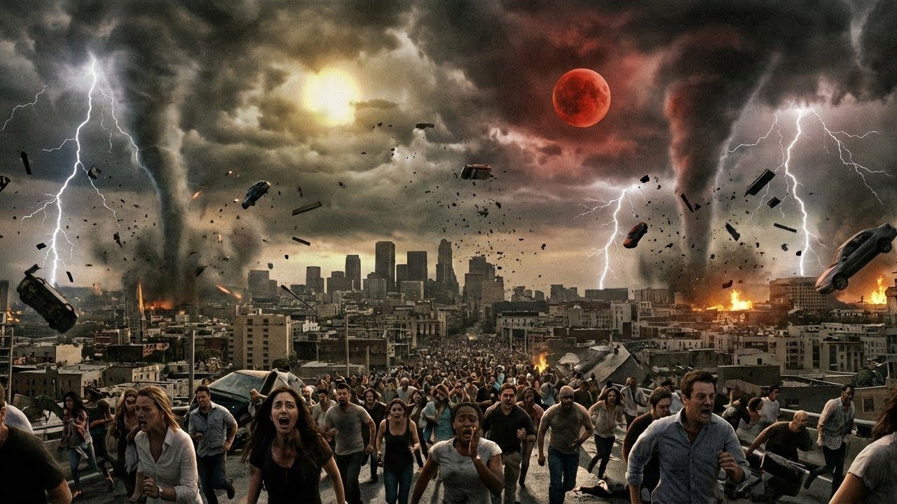 Мрачное солнце и кровавая луна в день гнева Господа