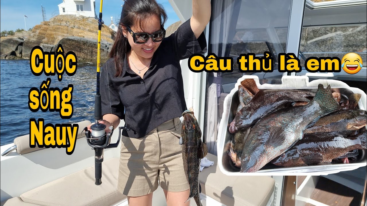 Vlog 205🇧🇻 Một ngày câu cá bội thu của Gia đình nhỏ | Cuộc sống người Việt tại Nauy