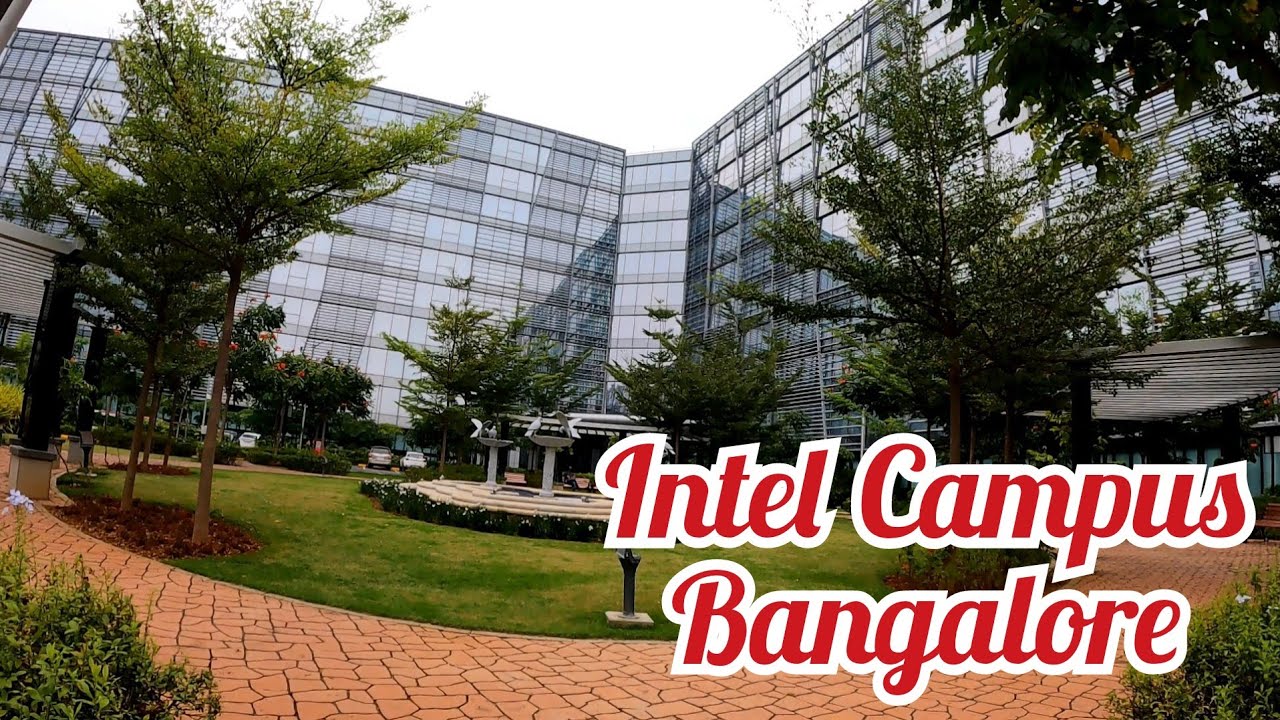 Driveway through Intel Campus Bangalore || After Lockdown || Intel Campus