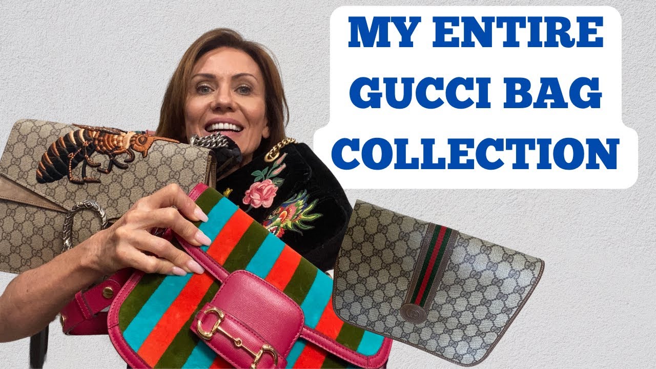 My Entire Gucci Luxury Handbag Collection. Show and Review
