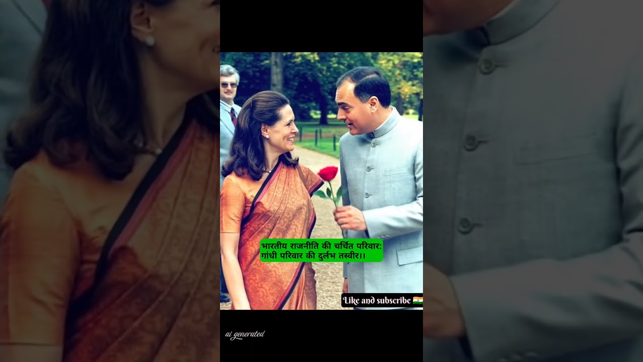 Rajiv Gandhi aur Sonia Gandhi