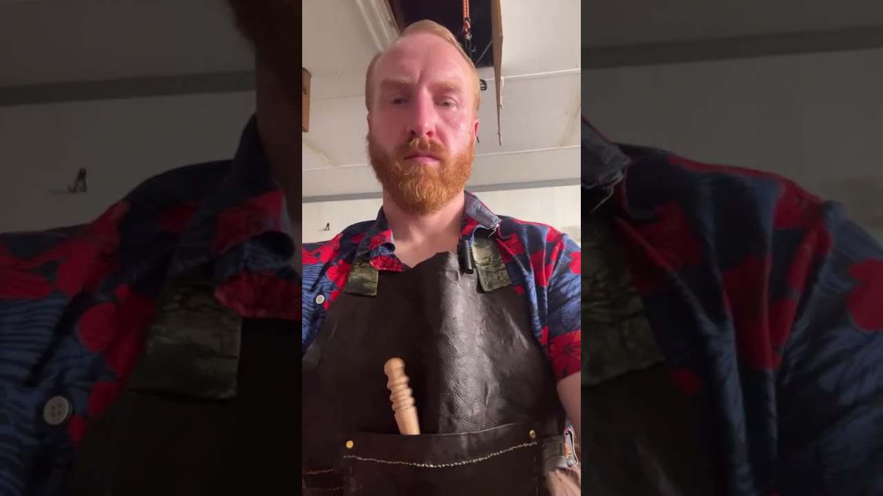 Join Buckskin Cal in Dad's Workshop Today. Featuring Calvin! Check out the Apron!