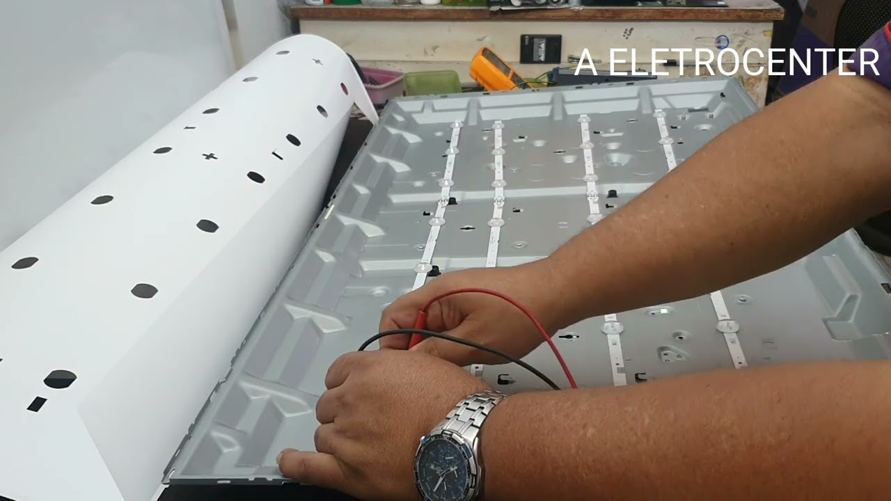 Trocando os Led da tv Samsung un43j5290ag