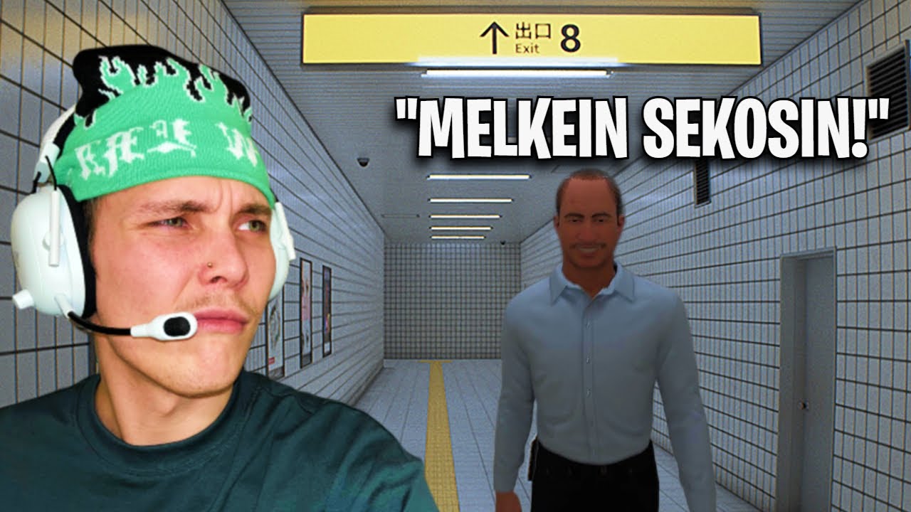Tulin HULLUKSI Tässä Pelissä! (The Exit 8)