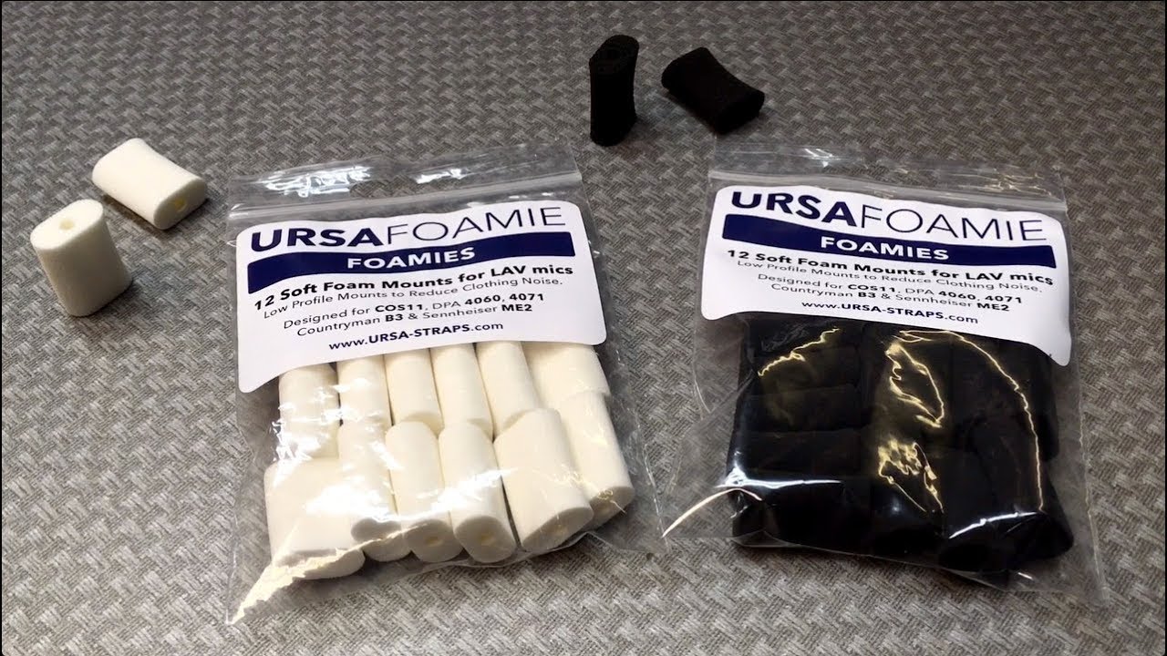 URSA Foamie - Soft Mount for a Lav Mic.
