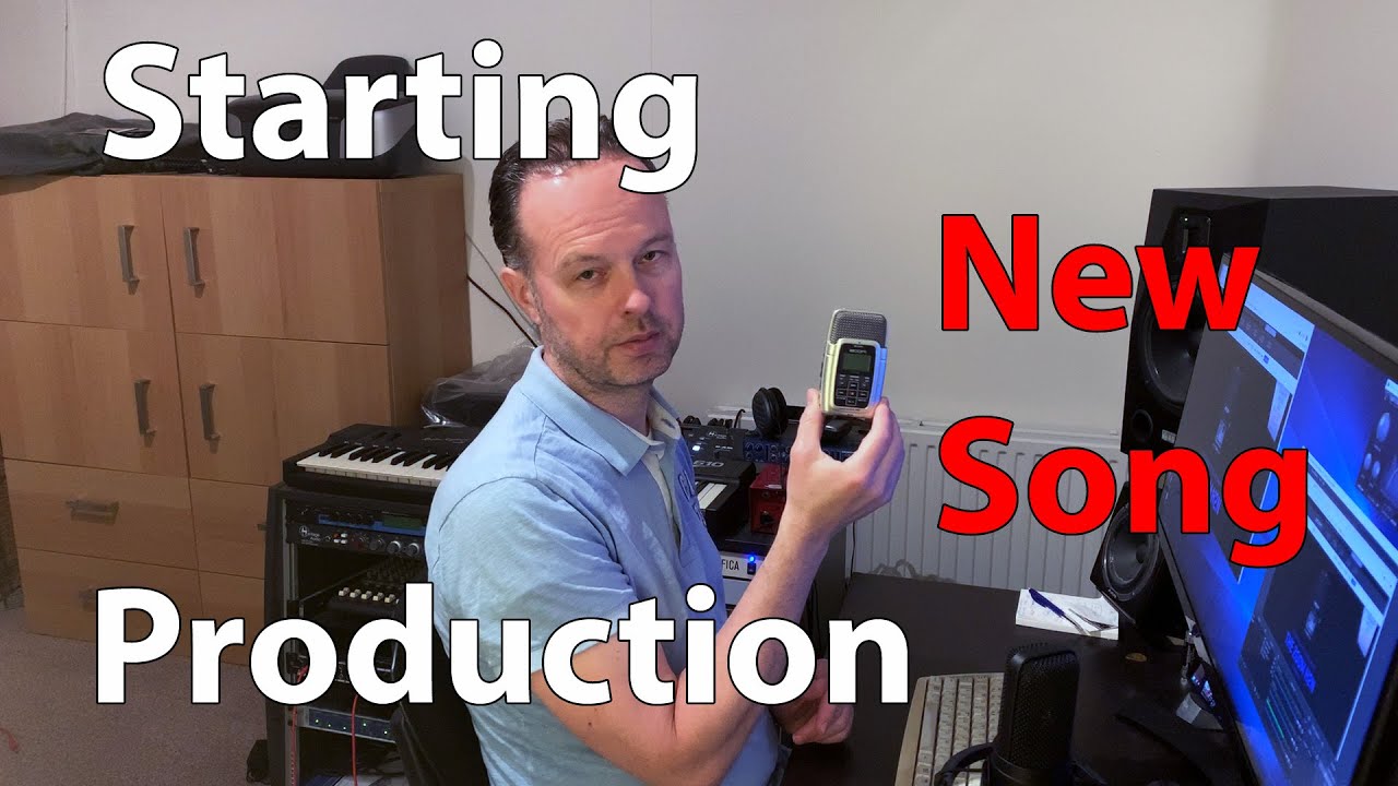 How I start a new song production in Cubase in my Home Studio (S1 E1)