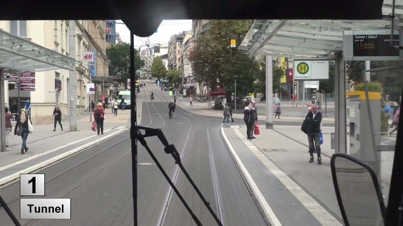 Straßenbahn Plauen 2021 Linie 1