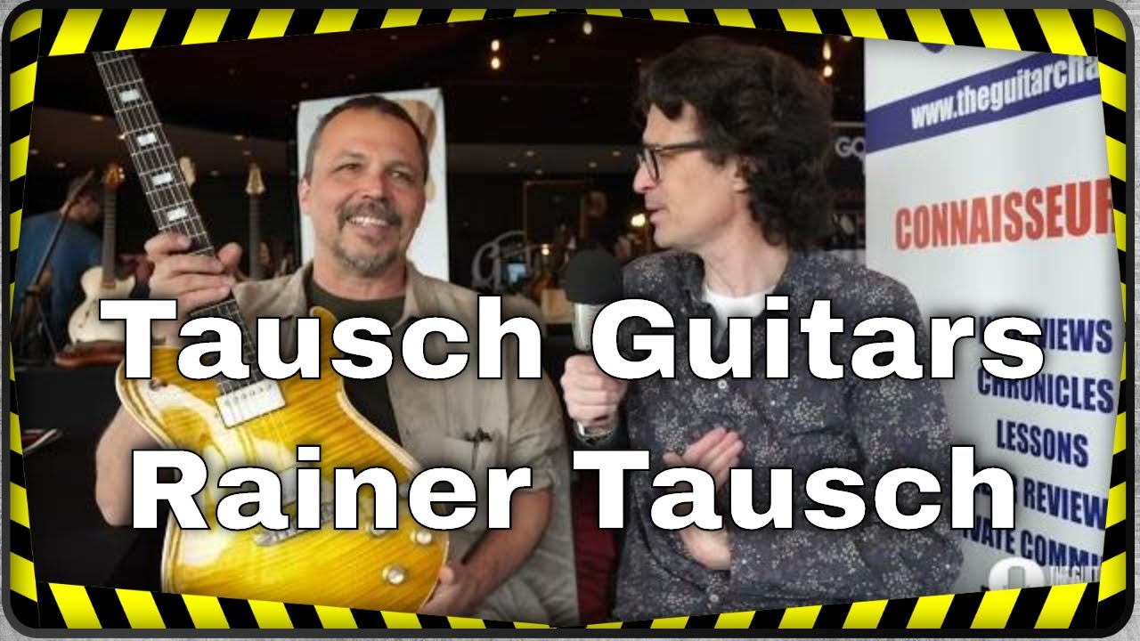 Tausch Guitars, Rainer Tausch interview at the MIGS 2022