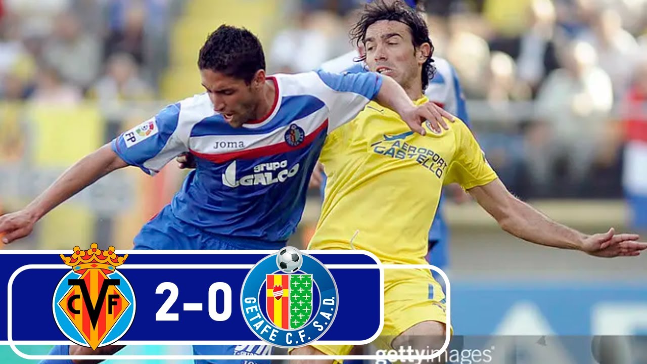 Resumen Villareal C.F. 2-0 Getafe LaLiga2007/08