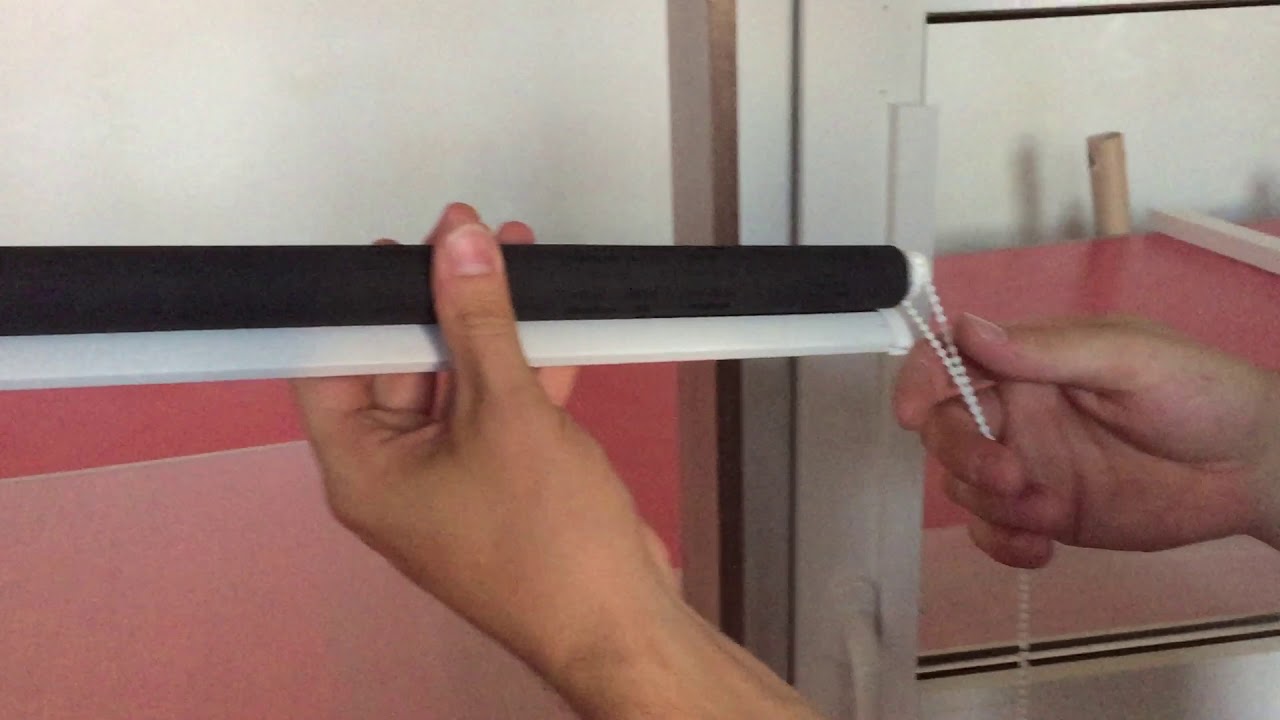 Замена ткани в рулонных шторах UNI2