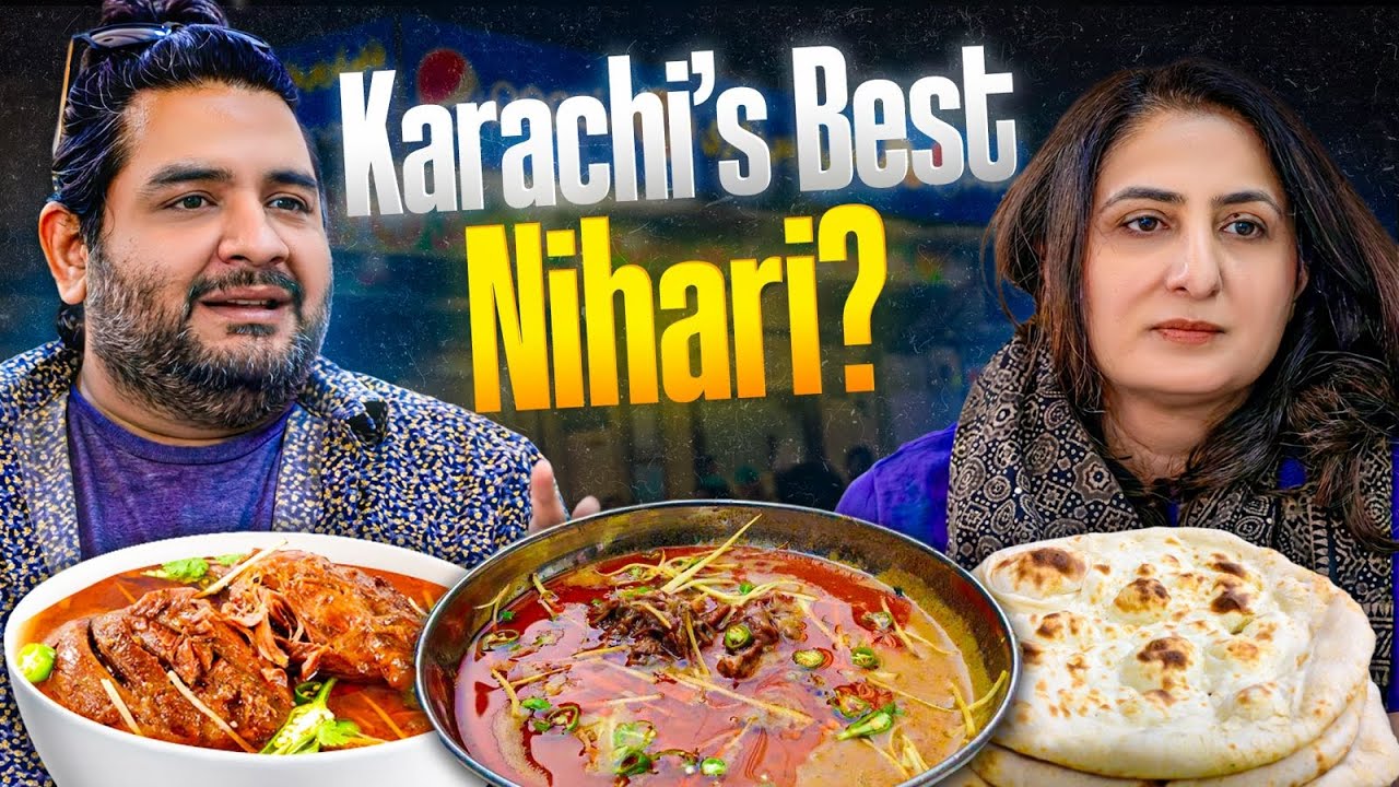 Karachi's best Nihari - The Food Experience episode 1 with Marvi Mazhar