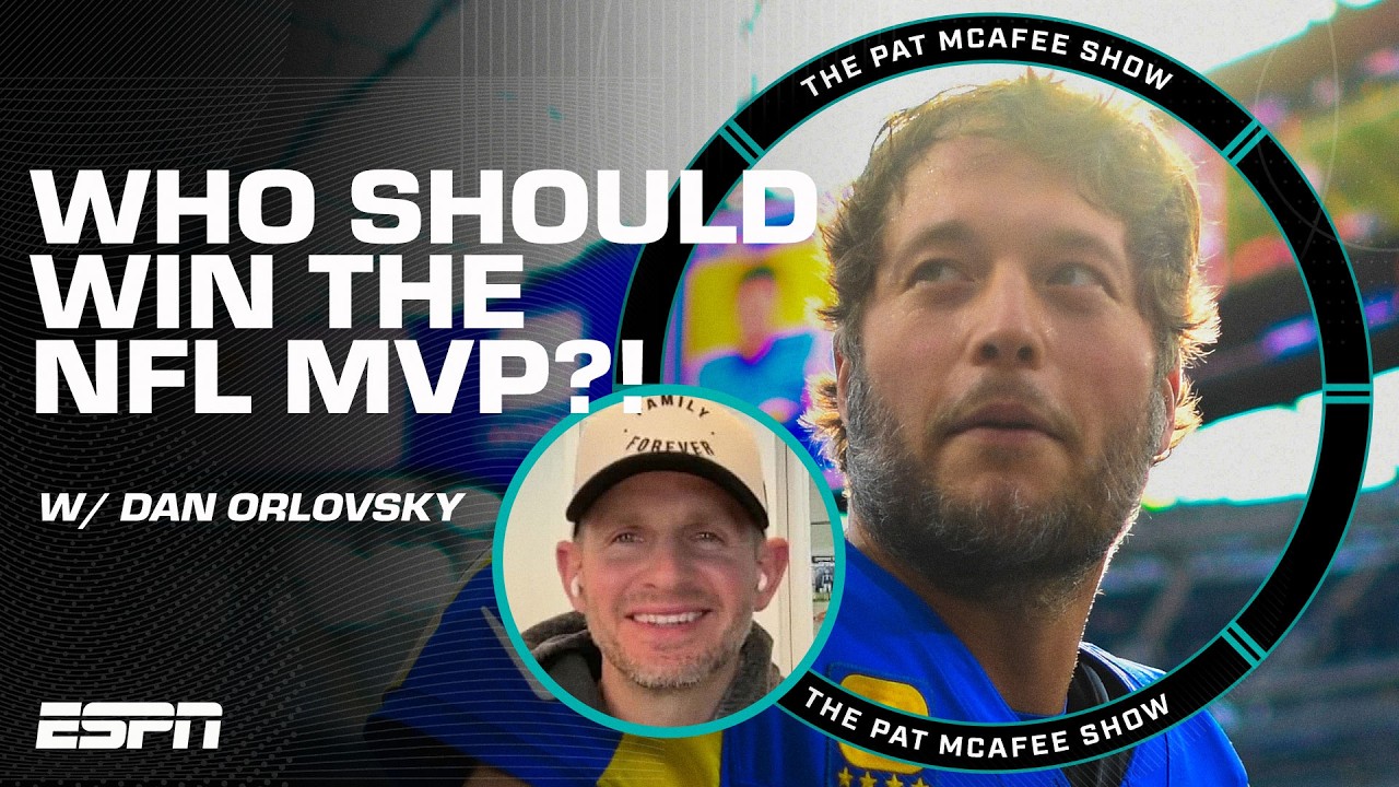 MVP race is HEATING UP... 🔥 Dan Orlovsky goes AGAINST his former teammate! | The Pat McAfee Show