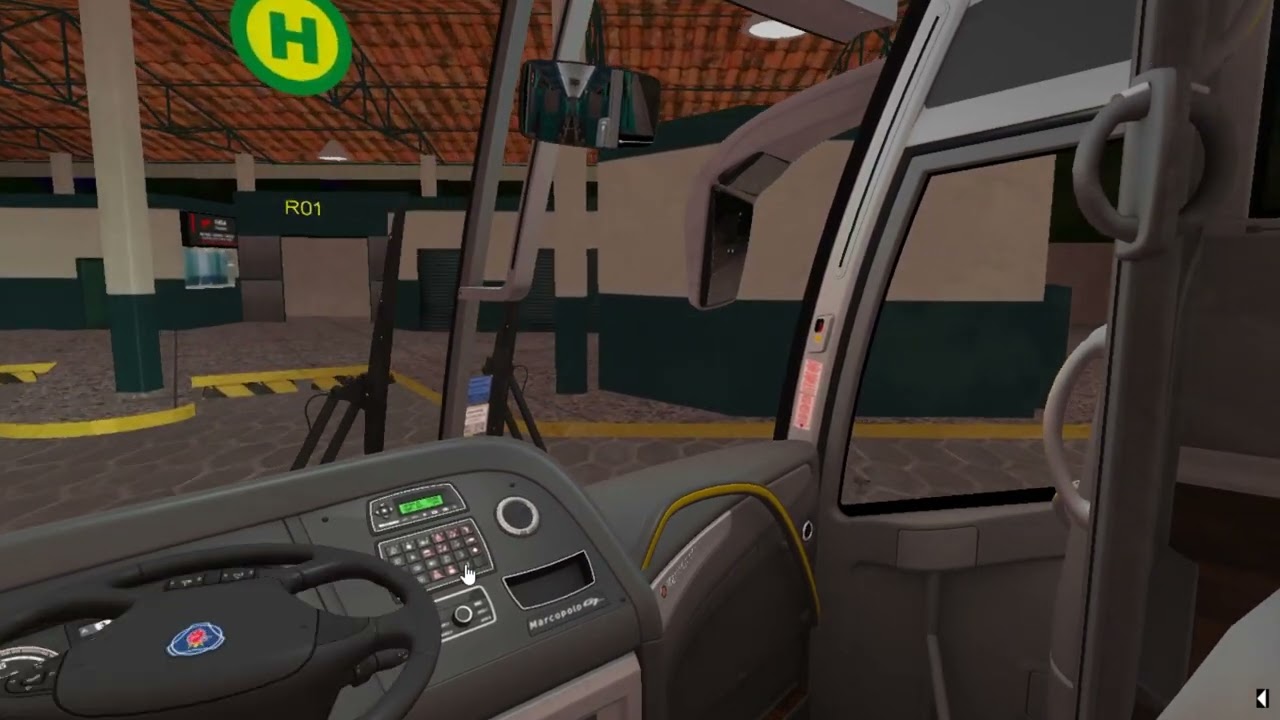 Entre a garagem de Buritis e o Terminal Rodoviario - OMSI 2