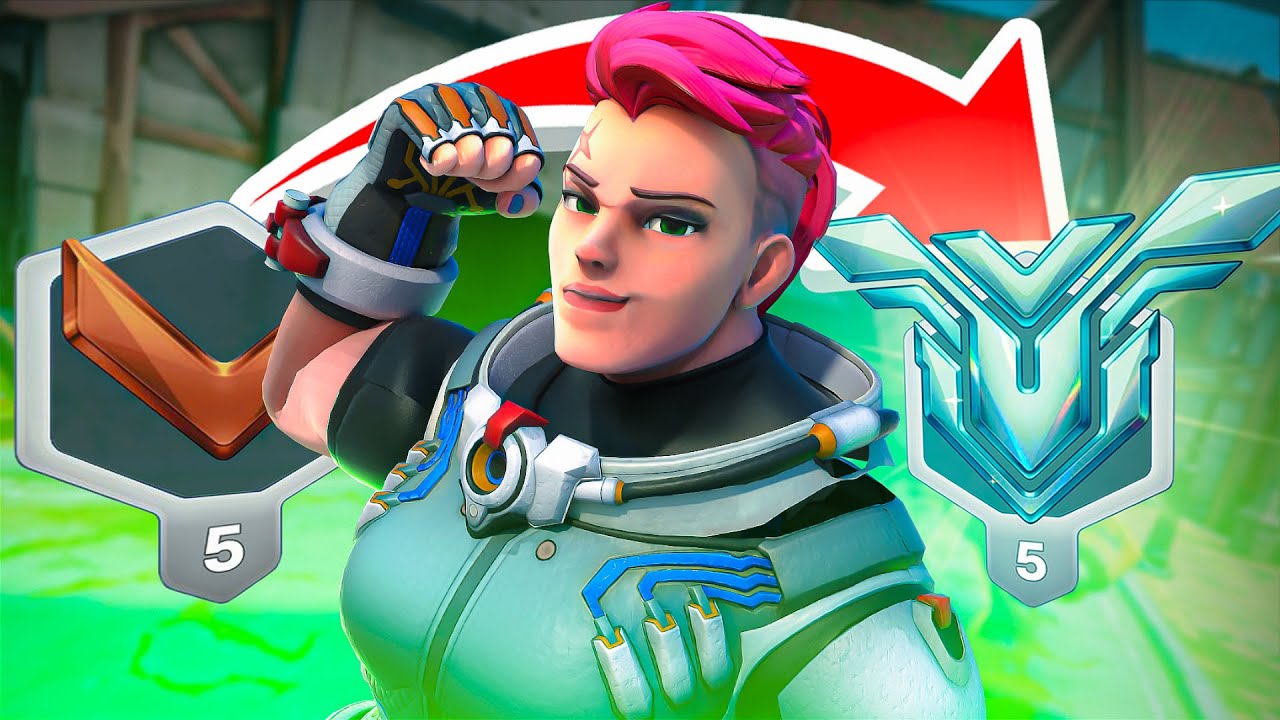 Educational Unranked To GM - Overwatch 2 - Rank 1 Peak - Zarya