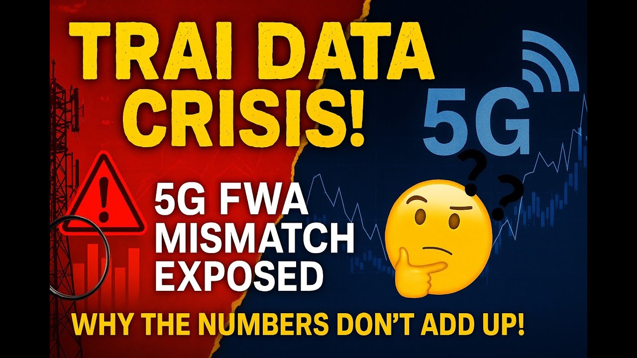 TRAI&rsquo;s Subscriber Data Crisis: Bharti, BSNL, & VI Nos Don&rsquo;t Add Up | Massive Discrepancies Uncovered
