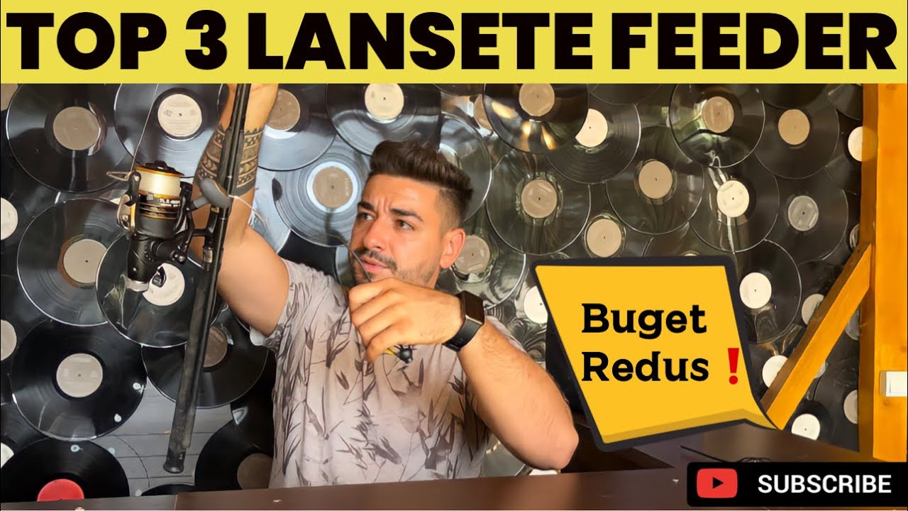 Top 3 Lansete ideale pentru pescuitul la feeder! - Buget mic-mediu