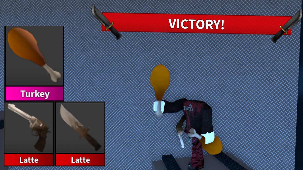 MM2 MONTAGE WITH 2023 THANKSGIVING WEAPONS (Murder Mystery 2)